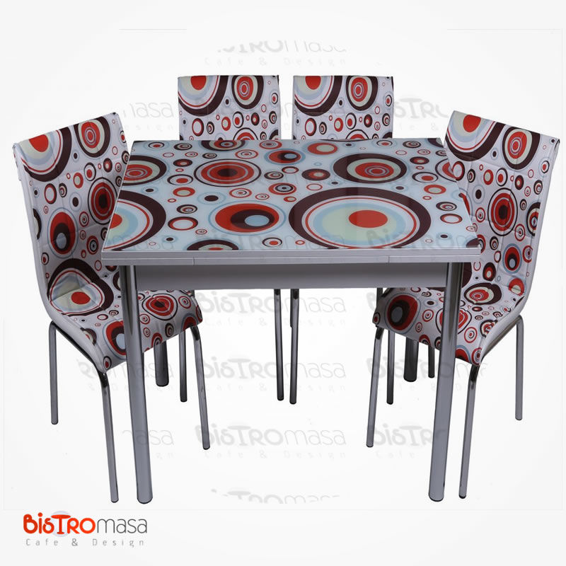 geometri-desenli-açılır-mutfak-masa-sandalye